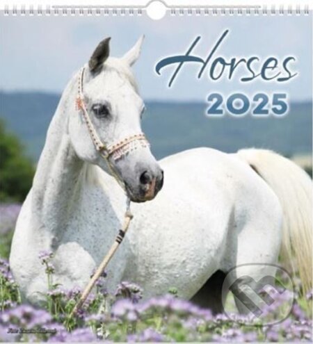 Horses 2025 - nástěnný kalendář, MFP, 2024