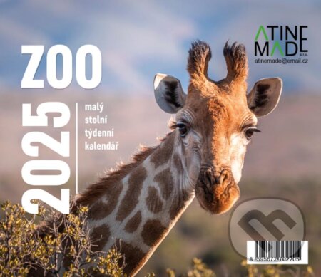 Kalendář 2025 ZOO, stolní, týdenní (Almatyne). Almatyne, 2024