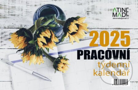 Kalendář 2025 Pracovní velký, stolní, týdenní (Almatyne). Almatyne, 2024