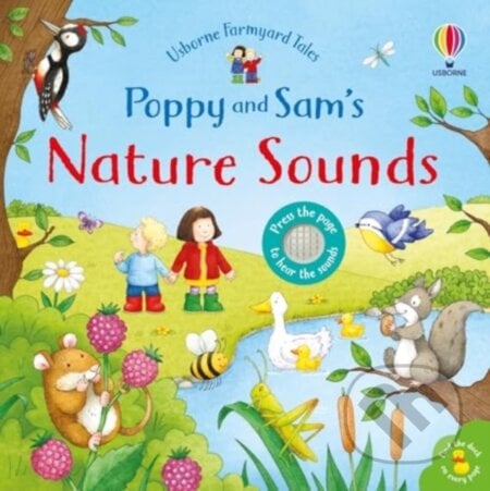 Poppy and Sam&#039;s Nature Sounds - Sam Taplin, Lizzie Walkley (ilustrátor), Usborne, 2024