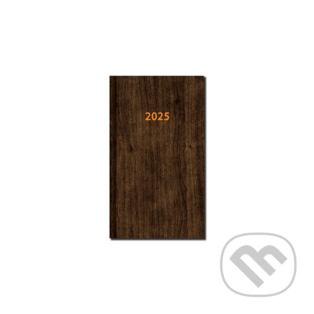 Mini diár WOOD 2025, Spektrum grafik, 2024