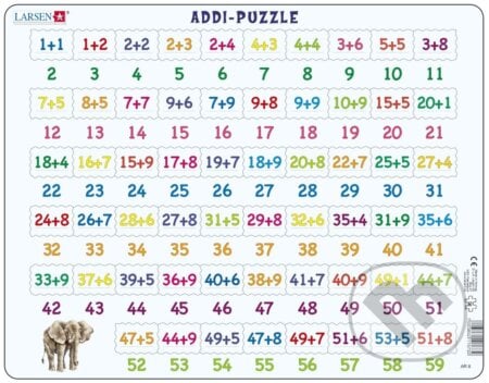 Addi-Puzzle (Sčítanie) AR8, Larsen
