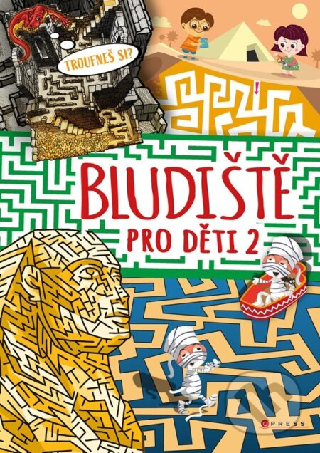 Bludiště pro děti 2 - Andrea Brázdová, CPRESS, 2024