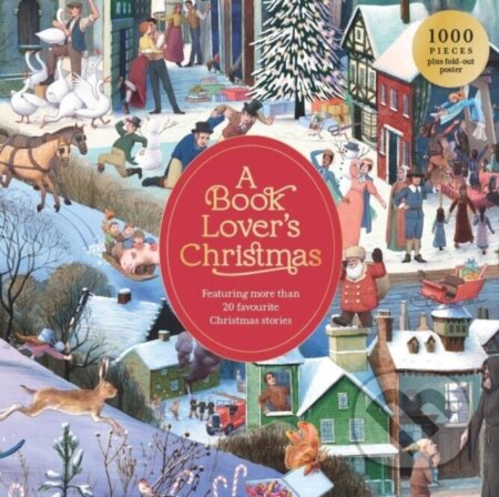 A Book Lover&#039;s Christmas - Michael Kirkham (ilustrátor), Laurence King Publishing, 2024