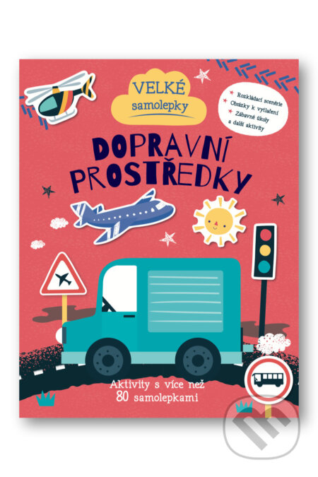 Velké samolepky - Dopravní prostředky