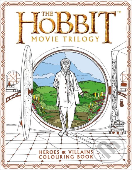 The Hobbit Movie Trilogy Colouring Book - Nicolette Caven (Ilustrátor), HarperCollins, 2017