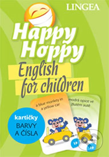 Happy Hoppy kartičky I - Barvy a Čísla, Lingea, 2017