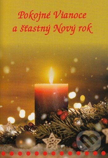 Pokojné Vianoce a šťastný Nový rok