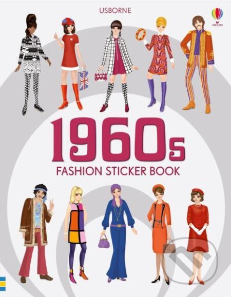 1960s Fashion Sticker Book - Emily Bone, Usborne, 2018