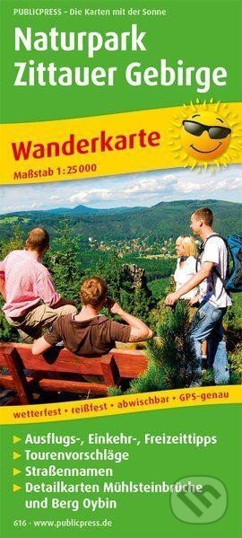 Přírodní park Žitavské hory 1:25 000 / turistická mapa