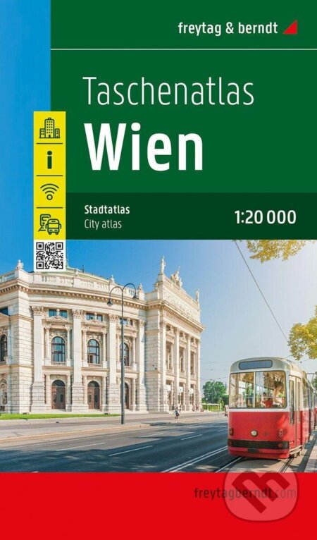 Kniha: Vídeň 1:20 000 / kapesní atlas (freytag&berndt)