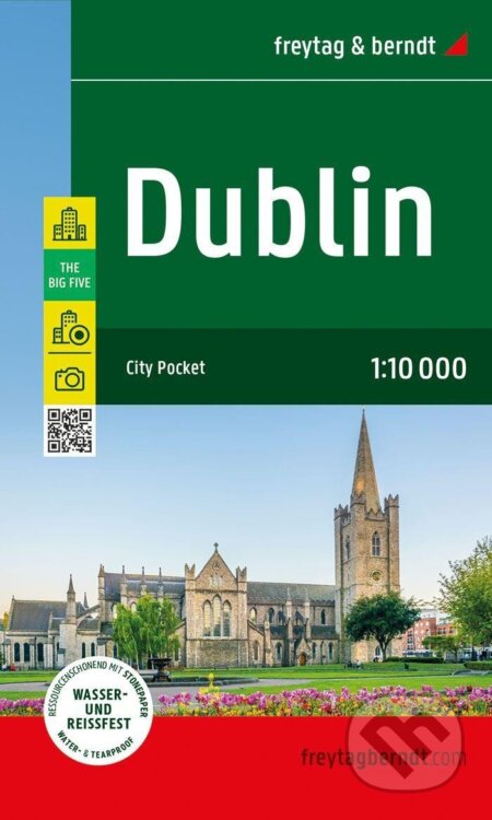 Dublin 1:10 000 / mapa města (freytag&berndt). freytag&berndt, 2024