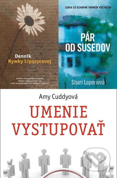 E-kniha: Pár od susedov + Umenie vystupovať + Denník Rywky Lipszycovej (Shari Lapen a Amy Cuddy). Fortuna Libri