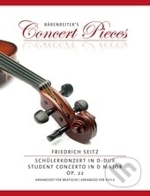 Concerto D major op. 22 - Friedrich Seitz, Bärenreiter Praha, 2013