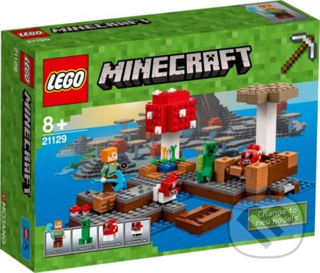 LEGO Minecraft 21129 Ostrov húb, LEGO, 2017
