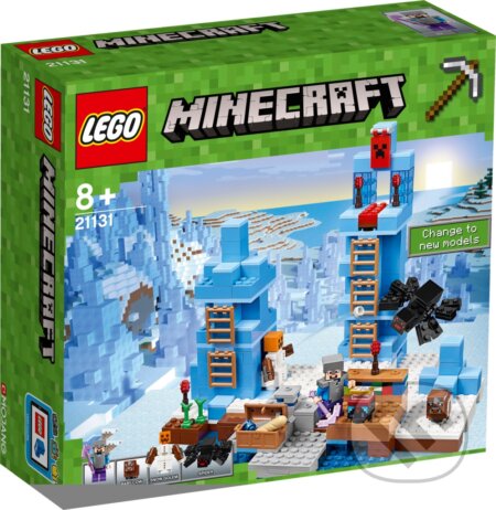 LEGO Minecraft 21131 Ľadové ostne, LEGO, 2017