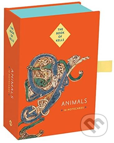 The Book of Kells: Animals (Box of 16 Notecards)