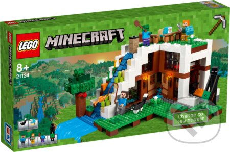LEGO Minecraft 21134 Základňa vo vodopáde, LEGO, 2017