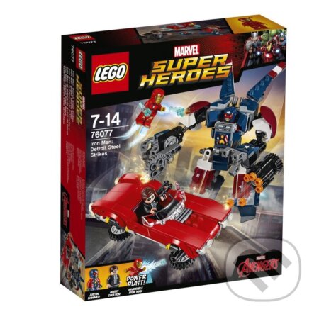 LEGO Super Heroes 76077 Iron Man: Robot z detroitských oceliarní, LEGO, 2017