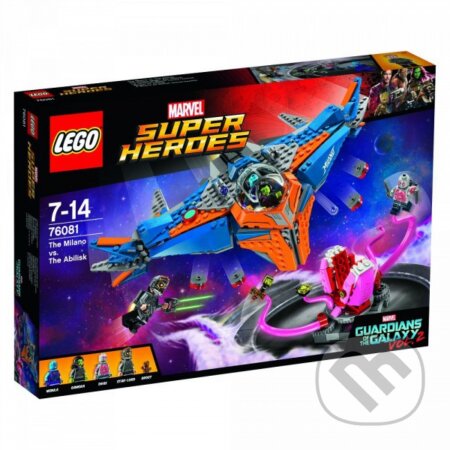 LEGO Super Heroes 76081 Vesmírna loď Milano vs. Abilisk, LEGO, 2017