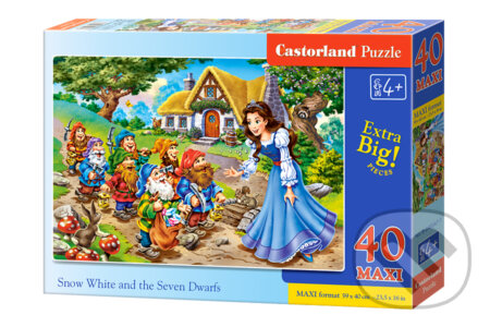 Puzzle: Snehulienka a sedem trpaslíkov (Castorland)