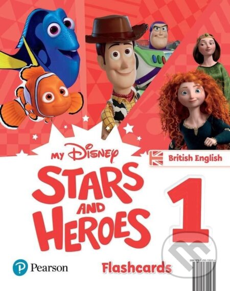 My Disney Stars and Heroes 1 Flashcards / British English - autorů kolektiv, Pearson, 2023