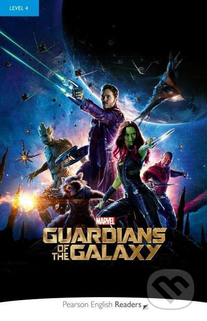 Kniha Pearson English Readers: Level 4 Marvel Guardians of the Galaxy + Code