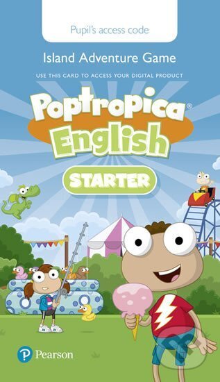 Poptropica English Starter Pupil´s Online Game Access Card for pack - neuveden, Tessa Lochowski, Pearson, 2017