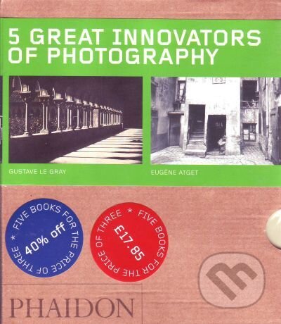 5 Great Innovators of Photography - Phaidon 55 BOX SET