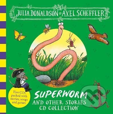 Superworm and Other Stories CD collection - Julia Donaldsonová
