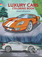 Luxury Cars Coloring Book