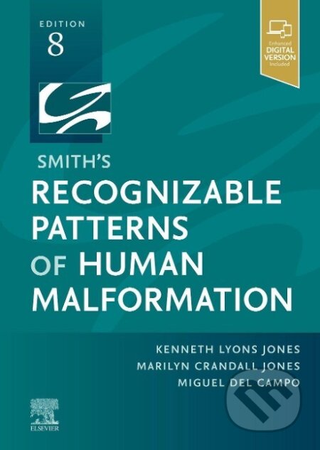 Smith&#039;s Recognizable Patterns of Human Malformation, 8th Edition - Kenneth Lyons Jones, Elsevier Science, 2021