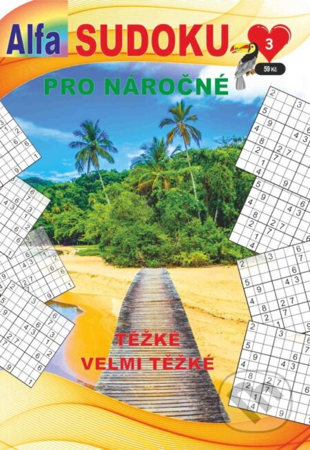 Kniha: Sudoku pro náročné 3/2024 (Alfasoft)