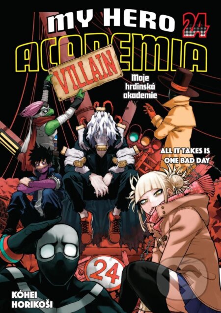 Moje hrdinská akademie 24 - All it takes is one bad day - kniha z kategorie Komiksy