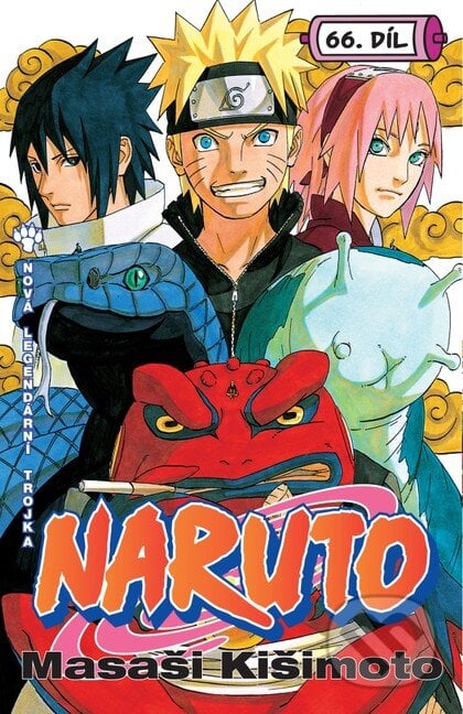 Naruto 66: Nová legendární trojka - Masashi Kishimoto, Masaši Kišimoto (ilustrátor), Crew