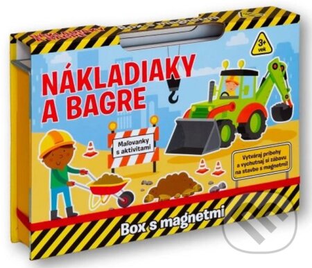 Nákladiaky a bagre - Maľovanky s aktivitami, Svojtka&Co., 2024