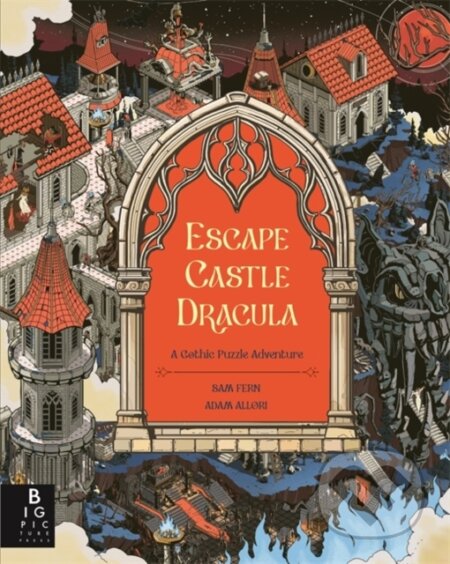 Escape Castle Dracula - Sam Fern, Adam Allori (ilustrátor), Big Picture, 2024