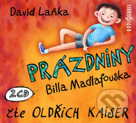 Prázdniny Billa Madlafouska (audiokniha) (2 CD) - David Laňka - audiokniha z kategorie Pro děti