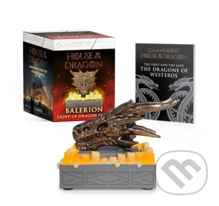 Kniha House of the Dragon: Balerion Light-Up Dragon Skull