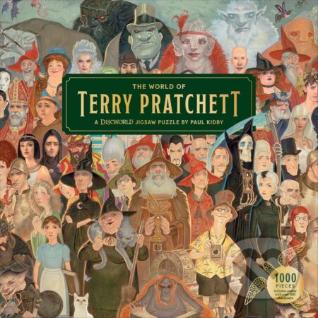 The World of Terry Pratchett (A 1000-piece Discworld jigsaw puzzle by Paul Kidby) - puzzle z kategorie 500 - 1000 dílků