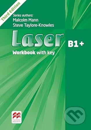 Laser 3rd edition B1+ Workbook with key and Student&#039;s Resource Centre Pack - Malcolm Mann, Steve Taylore-Knowles, MacMillan, 2023