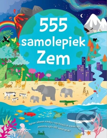 555 samolepiek: Zem - kniha z kategorie Samolepky