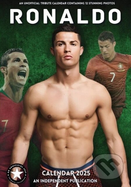 Nástenný kalendár 2025: Cristiano Ronaldo