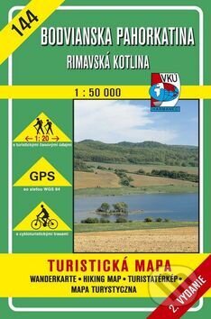 Bodvianska Pahorkatina Rimavská kotlina 1:50 000, VKÚ Harmanec, 2008