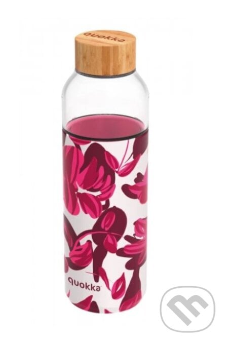 Sklenená fľaša Flow Crimson Spring 660 ml