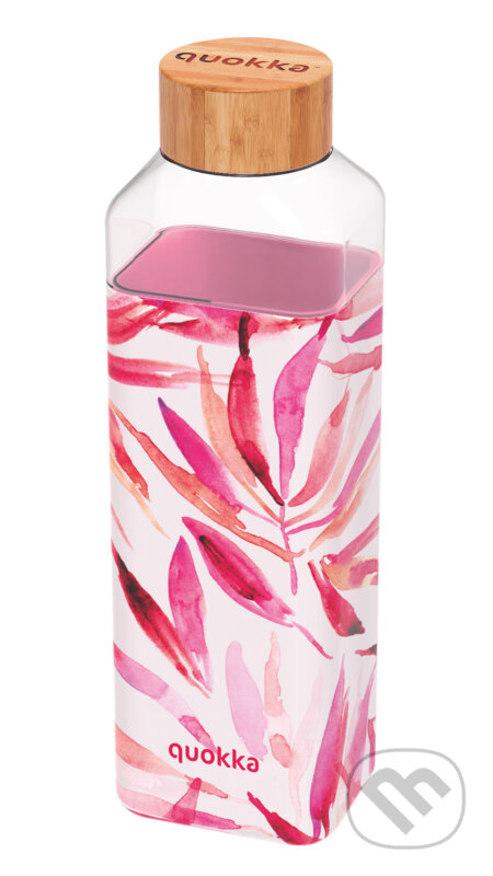 Sklenená fľaša Storm Watercolor Flora 700 ml (Quokka). Quokka, 2024