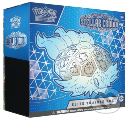 Spoločenská hra: Pokémon TCG: Scarlet & Violet 07 Stellar Crown - Elite Trainer Box (Pokemon). Pokemon, 2024