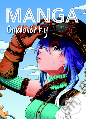 Manga omalovánky - Martina Zelená, Bookmedia, 2024