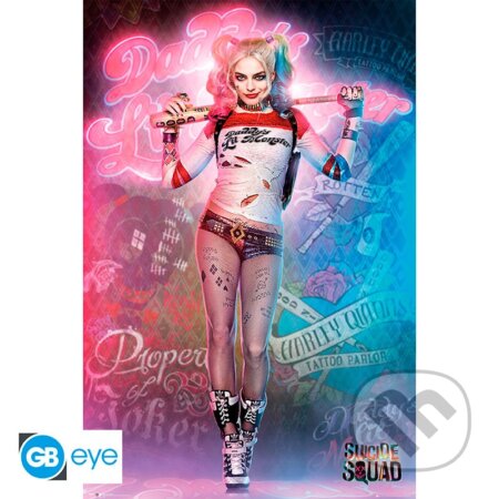 DC Comics Plagát Maxi Harley Quinn Suicide Squad