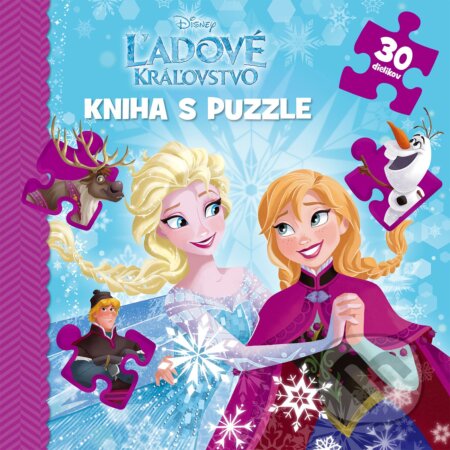 Ľadové kráľovstvo: Kniha puzzle, Egmont SK, 2017